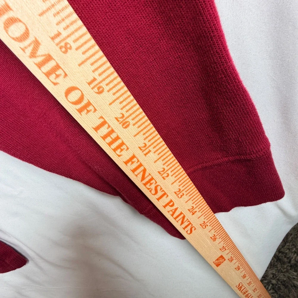 Polo Ralph Lauren Quarter Zip Pullover XXL Red Estate Rib Mock Neck Pony Logo